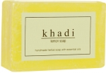 khadi, lemon, soap